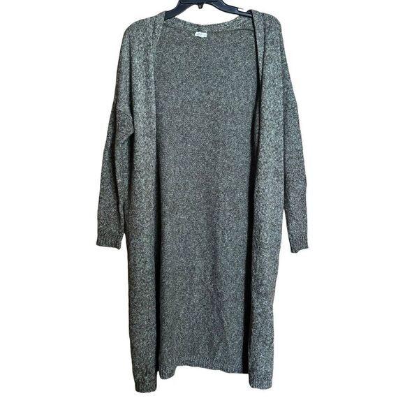 Silence + Noise Urban Outfitters Duster Womens XS Green Chunky Open Cardigan - Picture 1 of 9